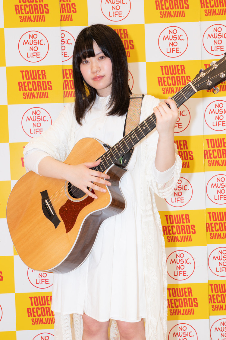 原田珠々華　1stミニアルバム『はじめての青』発売記念イベント｜東京・タワーレコード新宿店7階イベントスペース（2019年4月24日）