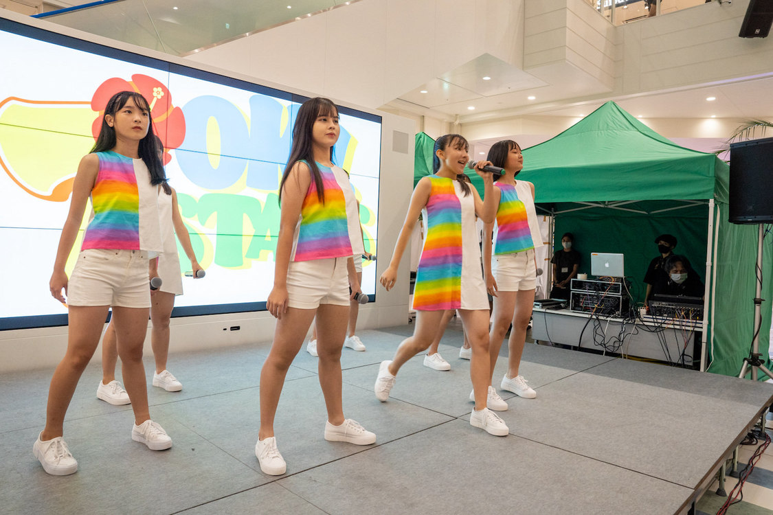 OKI.7STARS デビューイベント＜めんそーれ！オキナナの夏＞沖縄・イーアス沖縄豊崎 1Fイーアスコート（2022年7月24日）
