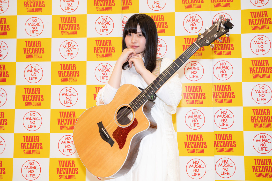 原田珠々華　1stミニアルバム『はじめての青』発売記念イベント｜東京・タワーレコード新宿店7階イベントスペース（2019年4月24日）