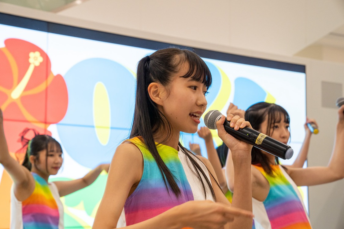 OKI.7STARS デビューイベント＜めんそーれ！オキナナの夏＞沖縄・イーアス沖縄豊崎 1Fイーアスコート（2022年7月24日）
