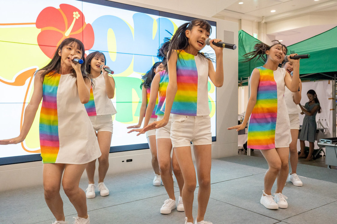 OKI.7STARS デビューイベント＜めんそーれ！オキナナの夏＞沖縄・イーアス沖縄豊崎 1Fイーアスコート（2022年7月24日）