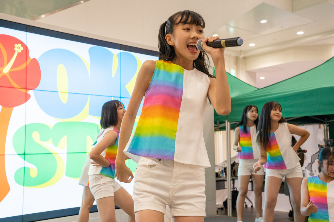 OKI.7STARS デビューイベント＜めんそーれ！オキナナの夏＞沖縄・イーアス沖縄豊崎 1Fイーアスコート（2022年7月24日）