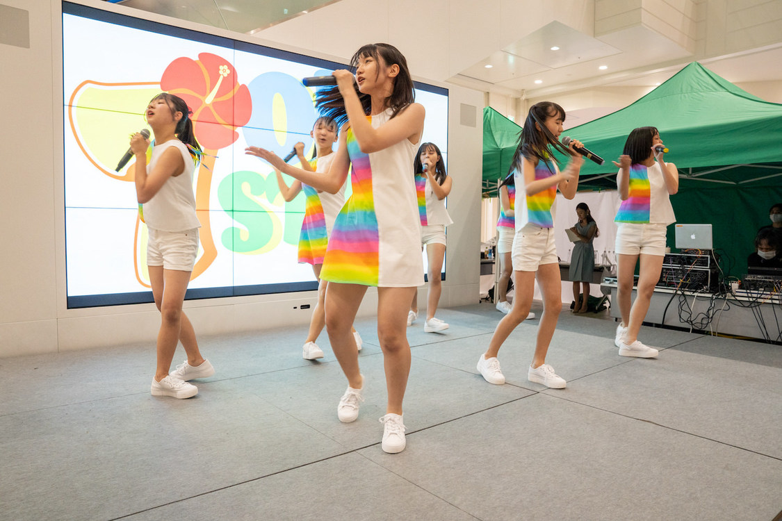 OKI.7STARS デビューイベント＜めんそーれ！オキナナの夏＞沖縄・イーアス沖縄豊崎 1Fイーアスコート（2022年7月24日）