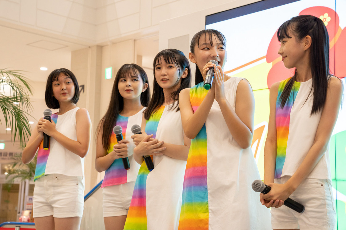 OKI.7STARS デビューイベント＜めんそーれ！オキナナの夏＞沖縄・イーアス沖縄豊崎 1Fイーアスコート（2022年7月24日）