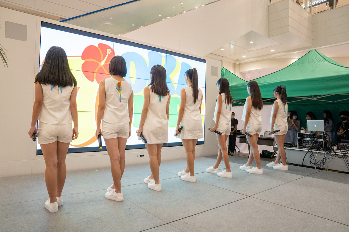 OKI.7STARS デビューイベント＜めんそーれ！オキナナの夏＞沖縄・イーアス沖縄豊崎 1Fイーアスコート（2022年7月24日）
