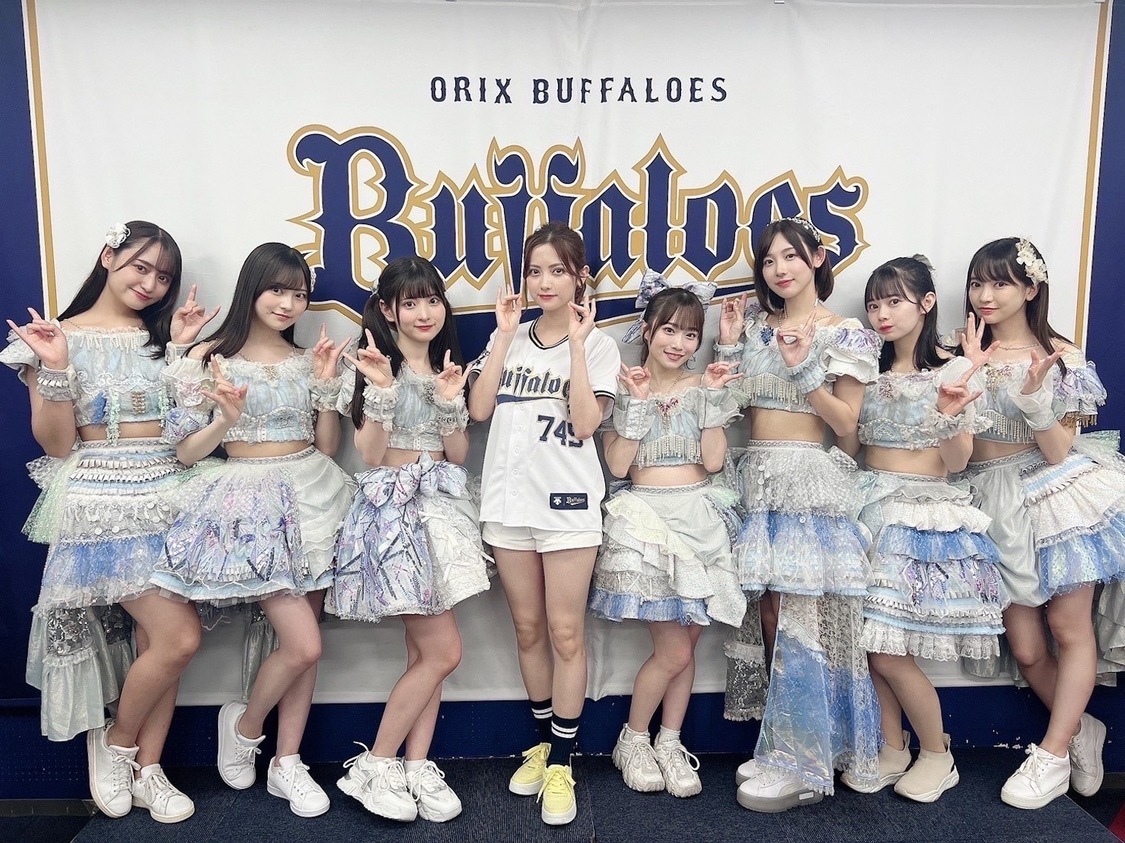 桃月なしこ＆#ババババンビ ＜オリックス・バファローズvs福岡ソフトバンクホークス＞特別始球式 京セラドーム大阪（2022年7月22日）