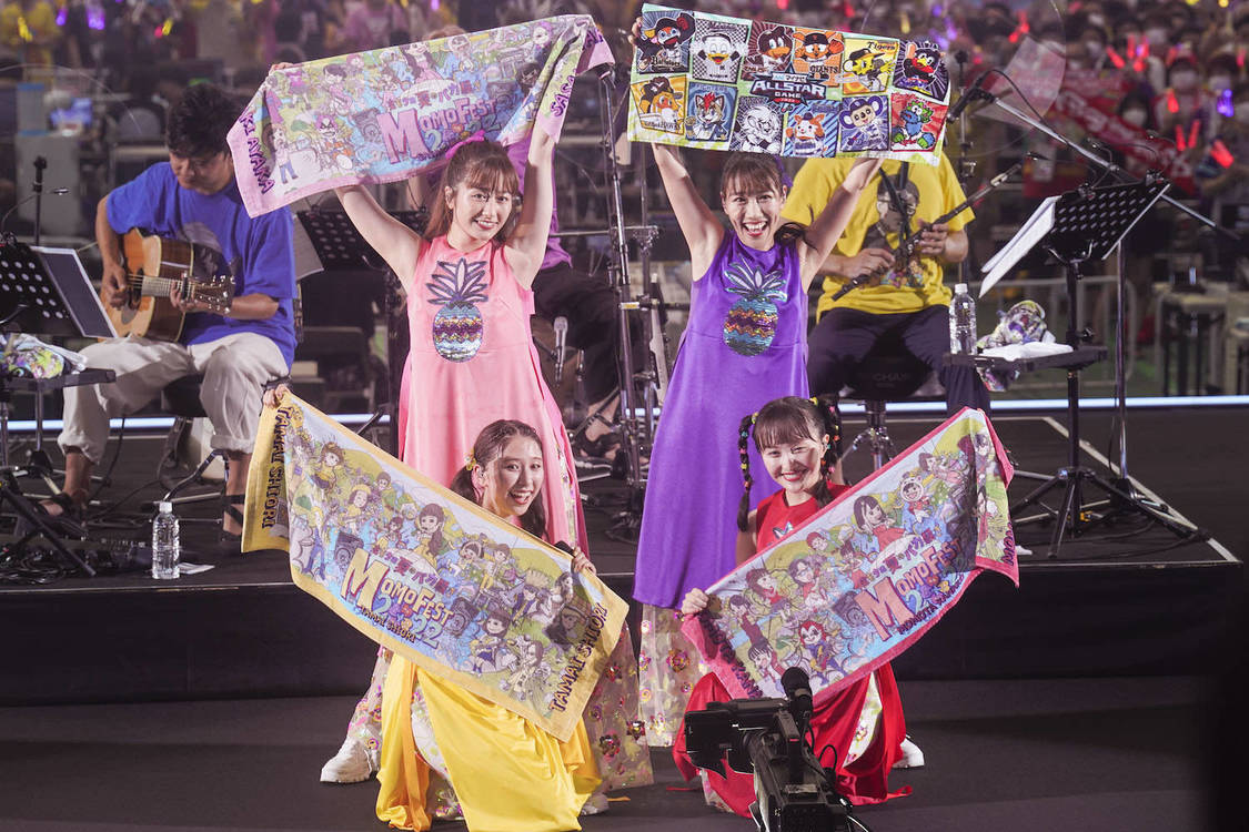 ＜ももクロ夏のバカ騒ぎ2022 -MOMOFEST-＞ベルーナドーム（2022年7月31日）／©キングレコード