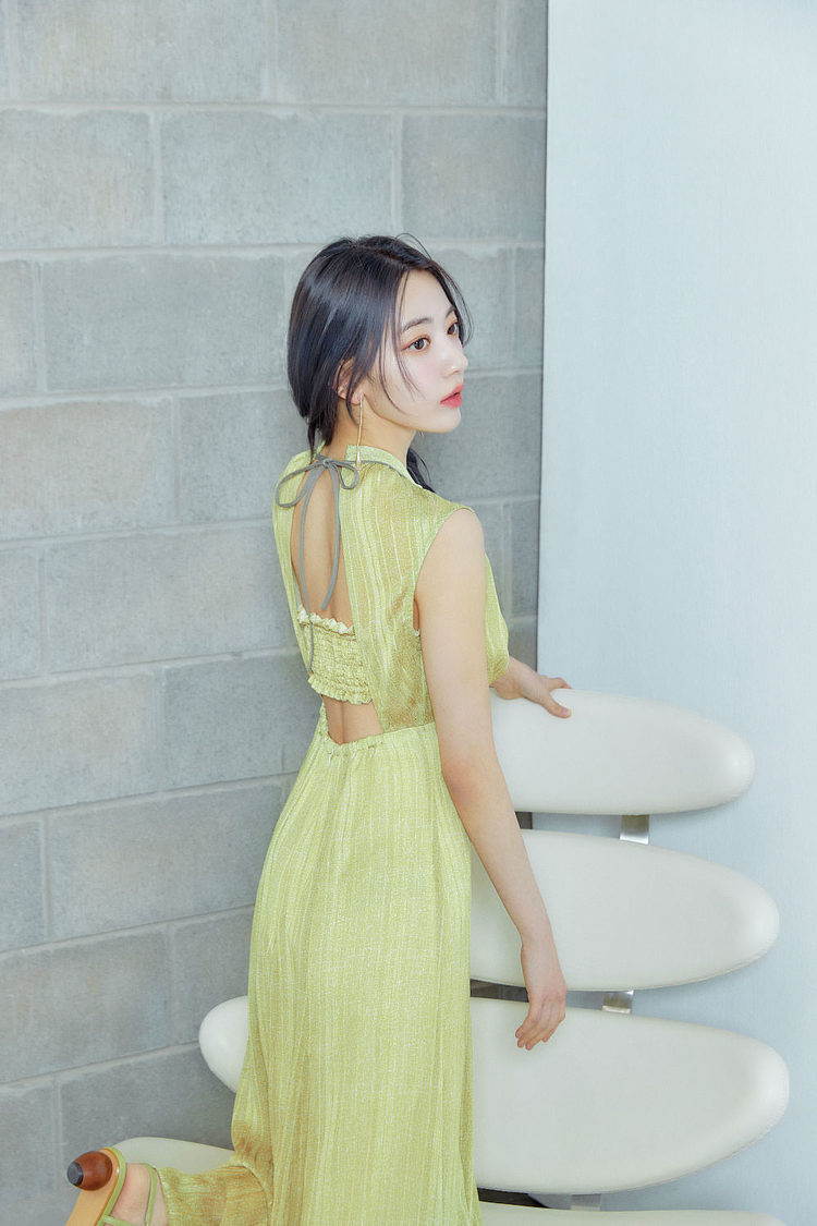 シア―パターンワンピース