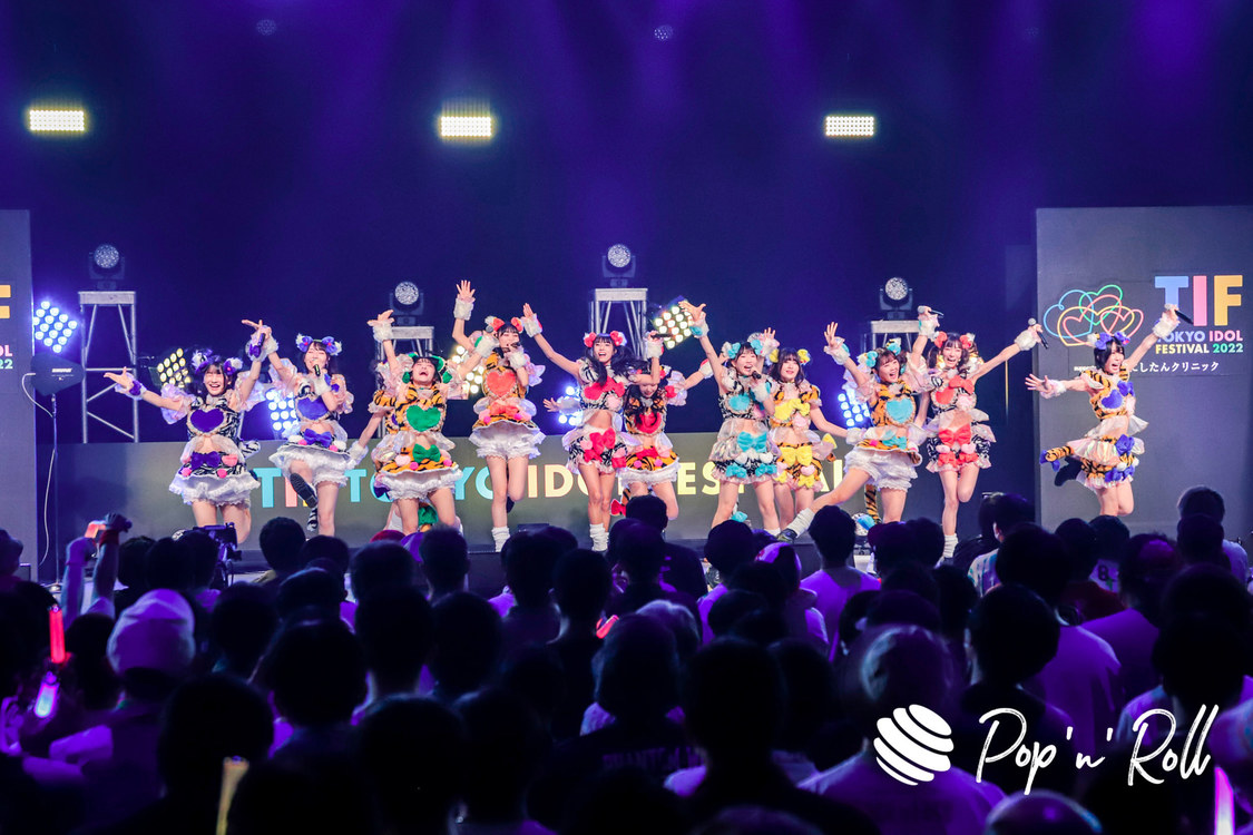 虹のコンキスタドール＜TOKYO IDOL FESTIVAL 2022 supported by にしたんクリニック＞DOLL FACTORY（2022年8月6日）