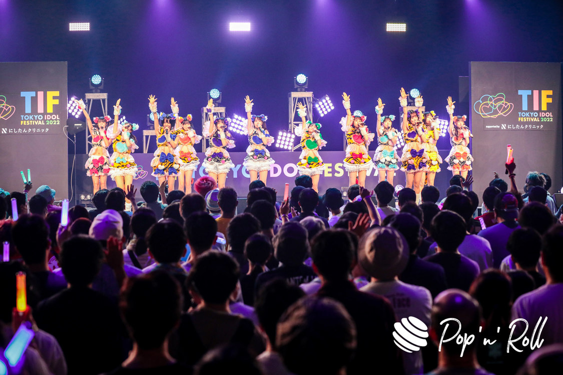 虹のコンキスタドール＜TOKYO IDOL FESTIVAL 2022 supported by にしたんクリニック＞DOLL FACTORY（2022年8月6日）