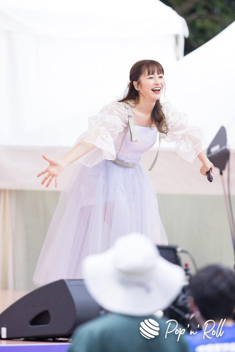 佐々木彩夏（ももいろクローバーZ）［TIF2022フォトレポート］8/7 SMILE GARDEN（09:45-）