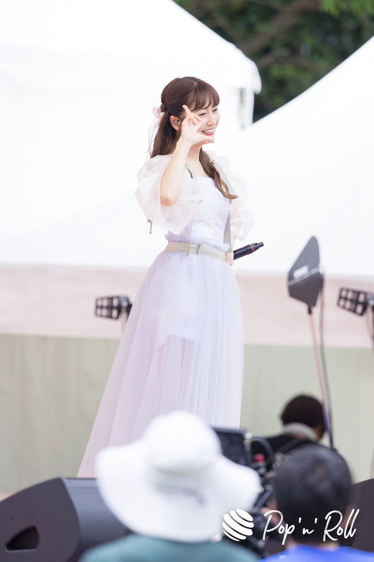 佐々木彩夏（ももいろクローバーZ）［TIF2022フォトレポート］8/7 SMILE GARDEN（09:45-）
