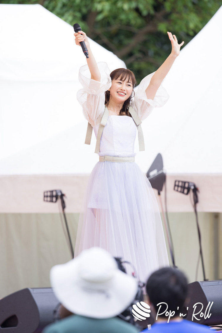 佐々木彩夏（ももいろクローバーZ）［TIF2022フォトレポート］8/7 SMILE GARDEN（09:45-）