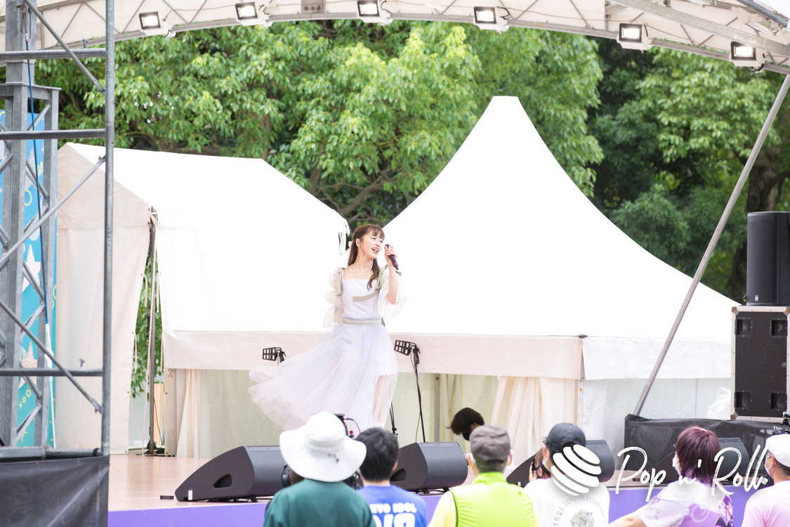 佐々木彩夏（ももいろクローバーZ）［TIF2022フォトレポート］8/7 SMILE GARDEN（09:45-）