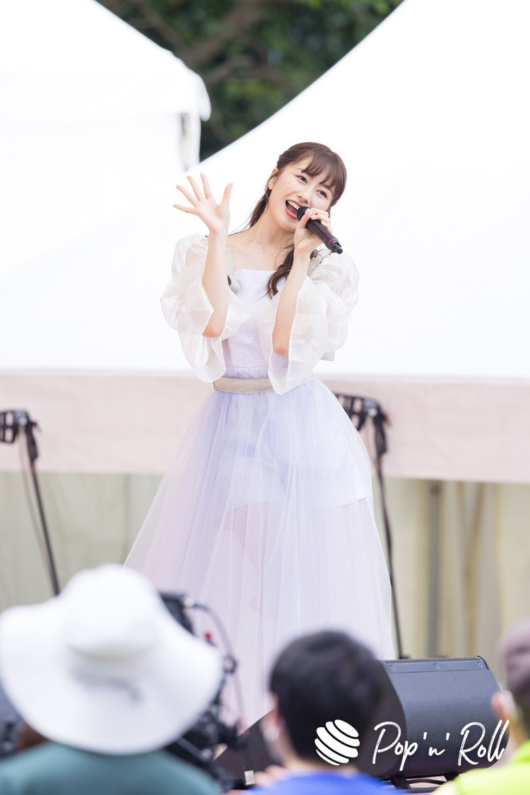 佐々木彩夏（ももいろクローバーZ）［TIF2022フォトレポート］8/7 SMILE GARDEN（09:45-）
