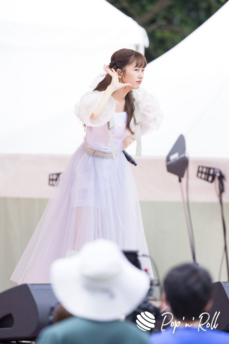 佐々木彩夏（ももいろクローバーZ）［TIF2022フォトレポート］8/7 SMILE GARDEN（09:45-）