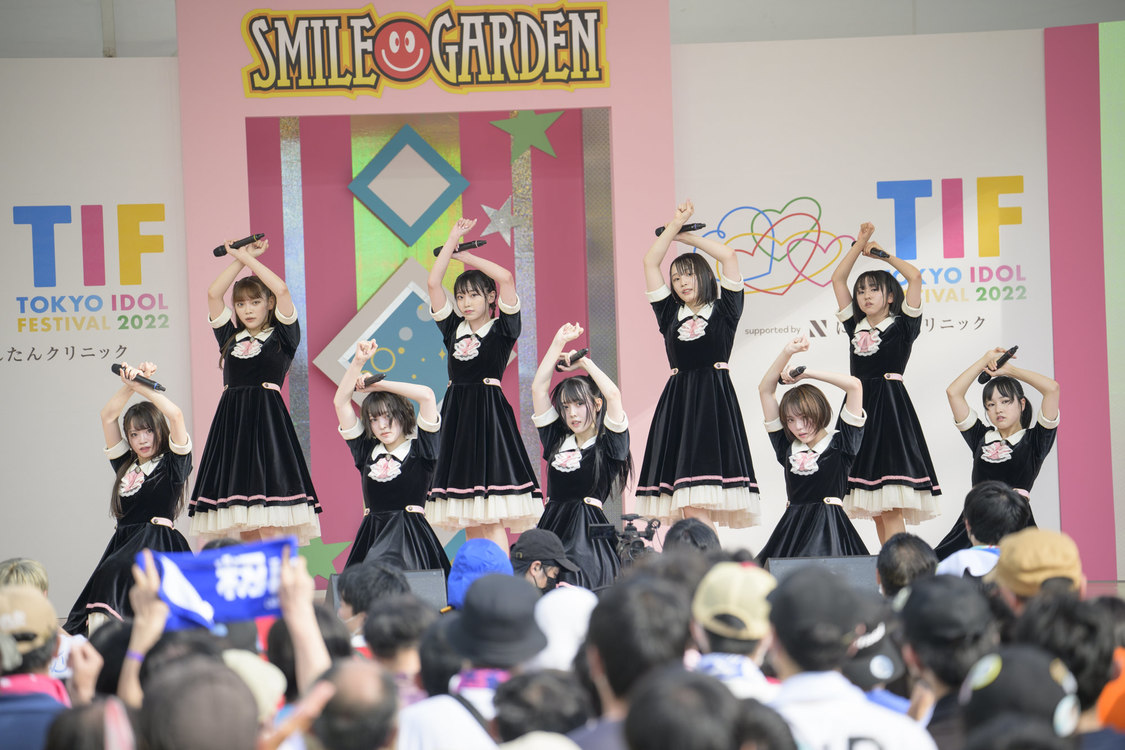 高嶺のなでしこ＜TOKYO IDOL FESTIVAL2022 supported by にしたんクリニック＞SMILE GARDEN（2022年8月7日）