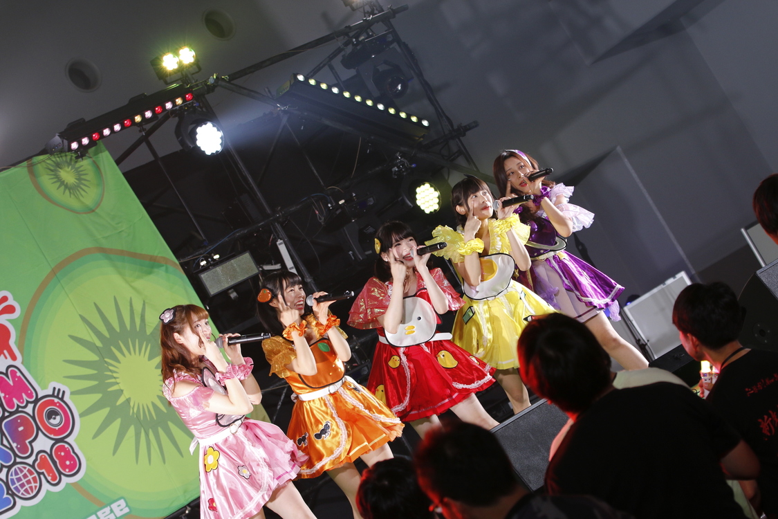 ＜@JAM EXPO 2018＞8月26日「ベボガ！」キウイステージ