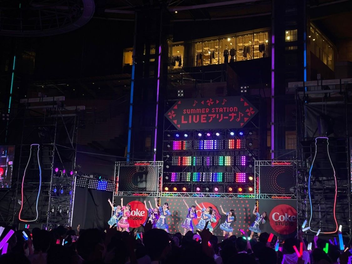 ＝LOVE＜コカ・コーラ　SUMMER STATION 音楽LIVE＞六本木ヒルズアリーナ（2022年8月10日）