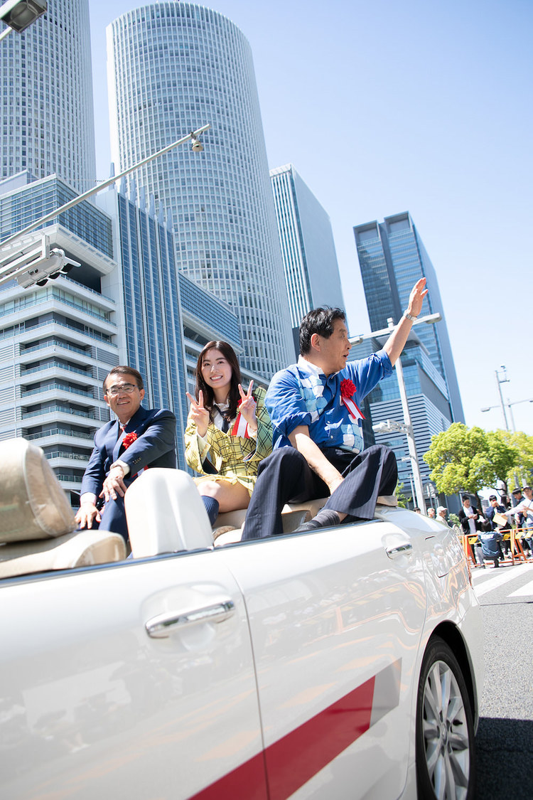 SKE48 松井珠理奈＜ナゴヤ・エキトピアまつり＞オープニングパレード