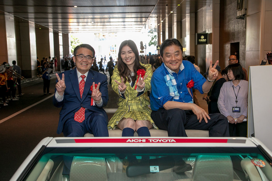 SKE48 松井珠理奈＜ナゴヤ・エキトピアまつり＞オープニングパレード