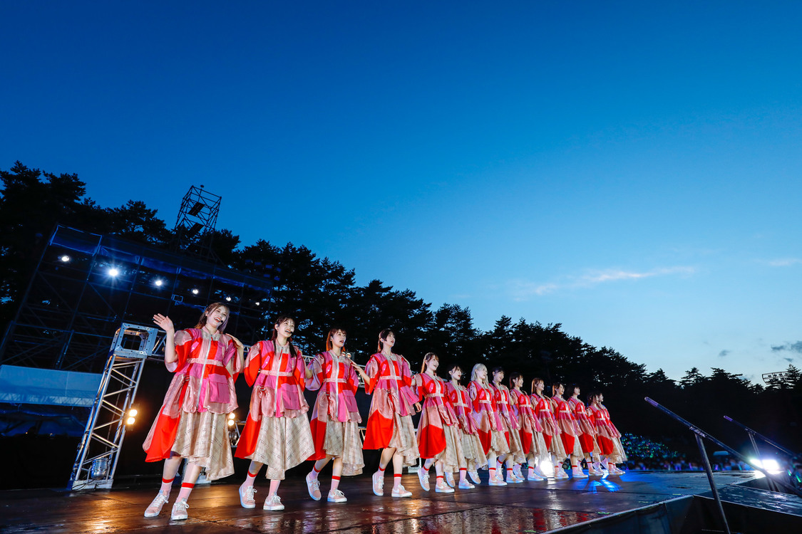 櫻坂46＜W-KEYAKI FES.2022＞富士急ハイランド コニファーフォレスト（2022年8月20日）