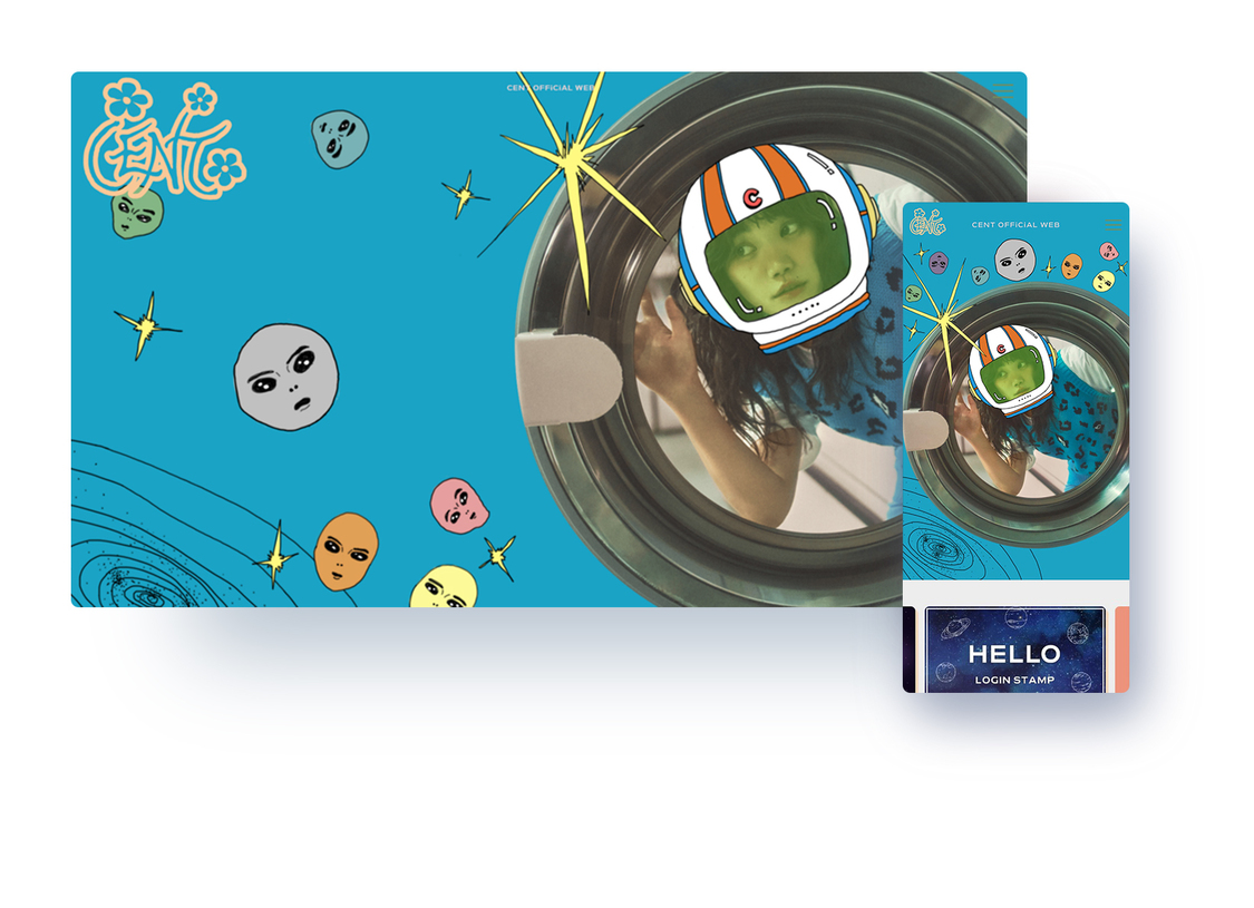 CENT OFFiCiAL WEB／CENT倶楽部