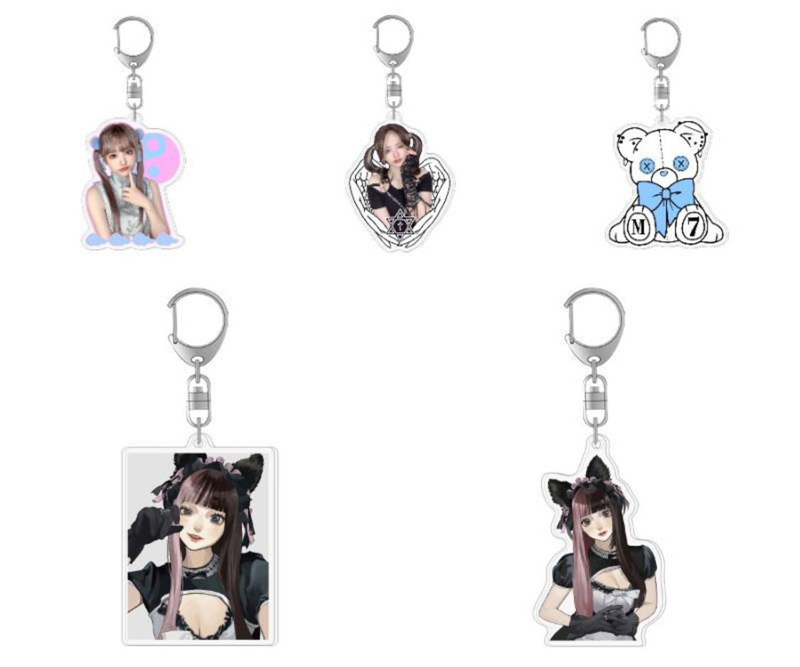 アクリルキーホルダー