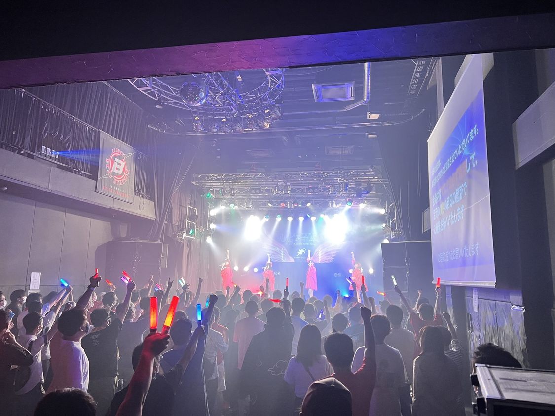 九州女子翼ライブ写真