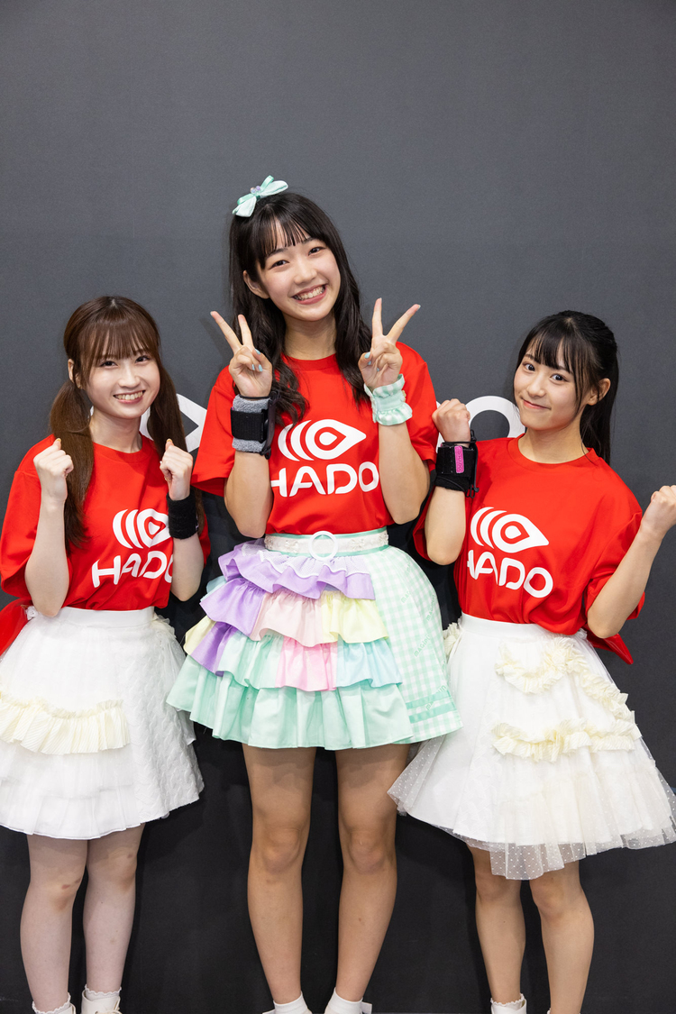 佐野心音、山本花奈、山崎玲奈