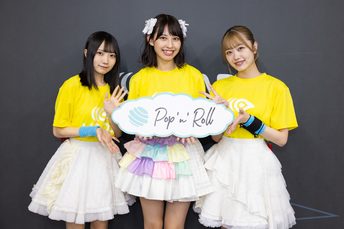 チームB（春海りお、沖口優奈、松村美月）