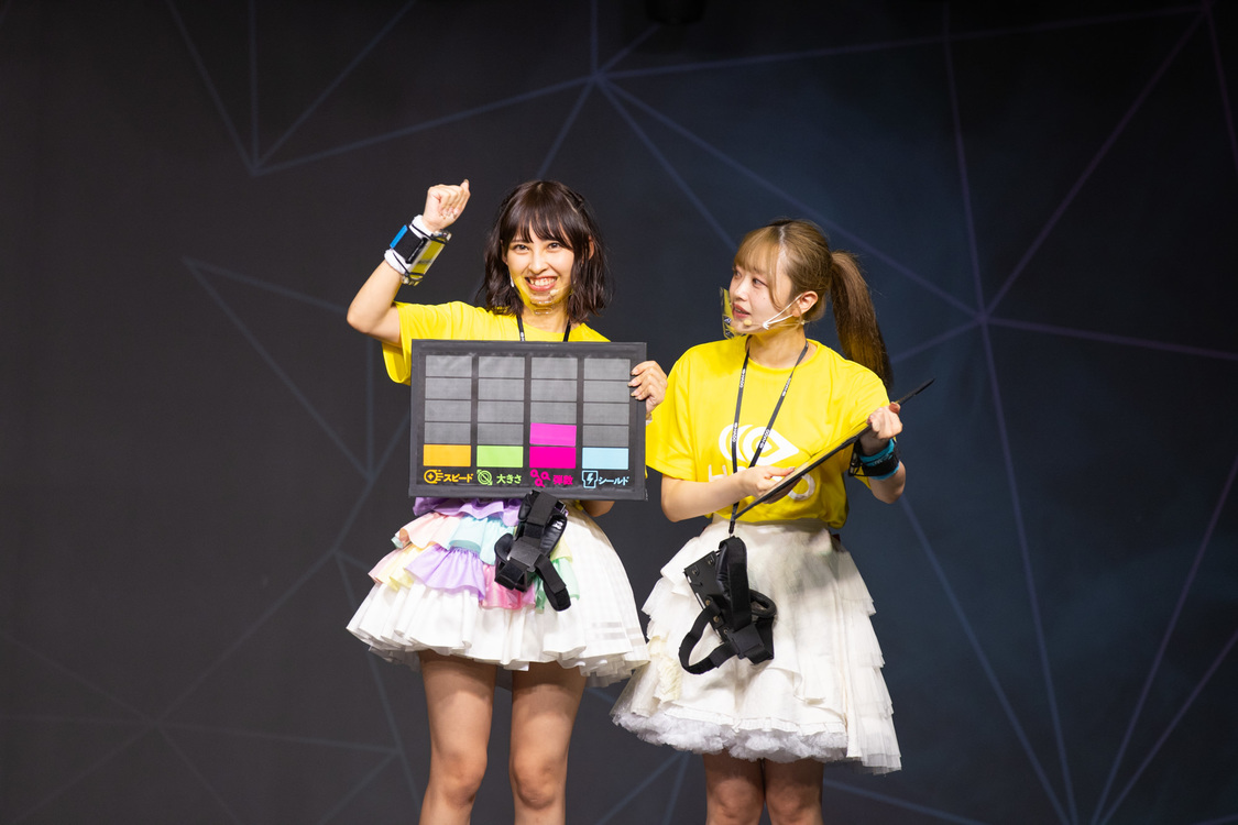 沖口優奈、松村美月（第1試合）