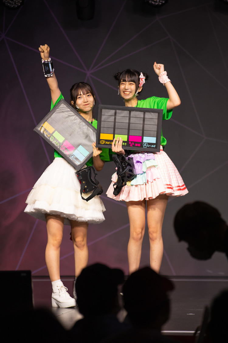 黒嵜菜々子、益田珠希（第2試合）