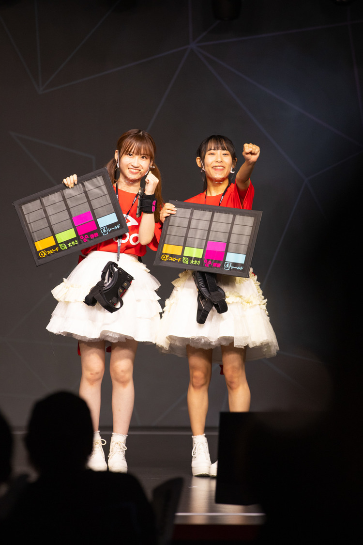 佐野心音、山崎玲奈（第2試合）