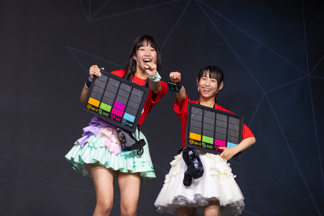 山本花奈、山崎玲奈（3位決定戦）