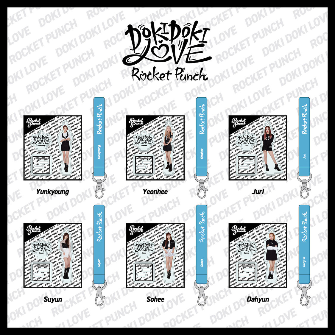 ソロアクリルスタンドキーホルダー付きストラップ（(C)2022 Woollim Entertainment Co.,Ltd. ／YOSHIMOTO KOGYO CO.,LTD.）