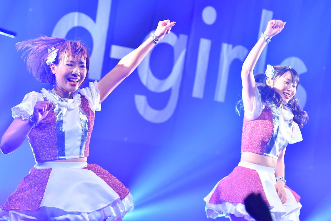d-girlsベストアルバム「d-girls'19」発売記念単独公演より