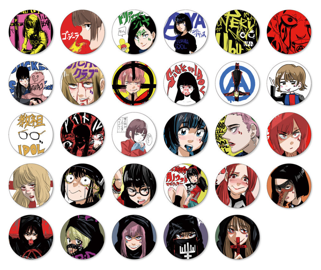 缶バッジガチャ