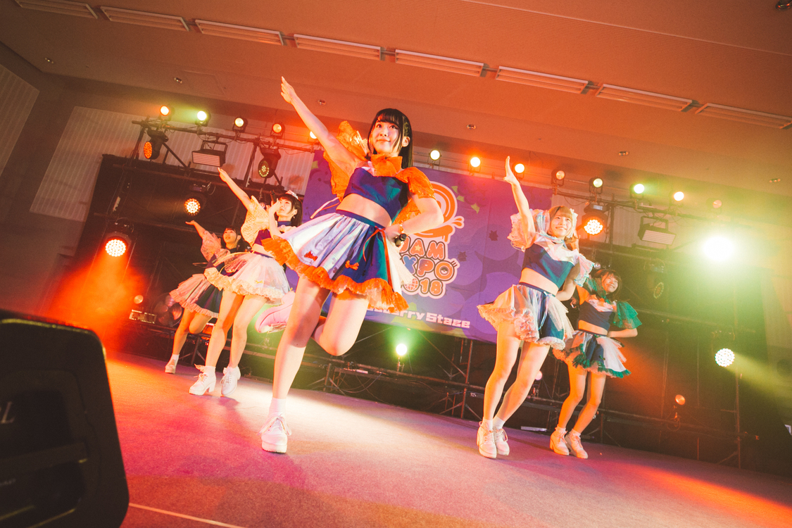 ＜@JAM EXPO 2018＞8月25日「煌めき☆アンフォレント」ブルーベリーステージ