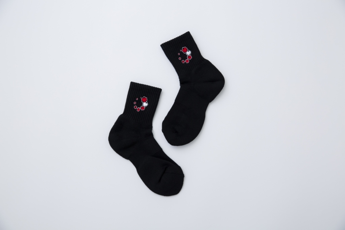 坂下真心（NMB48）『TRANSISTAR』コラボ靴下