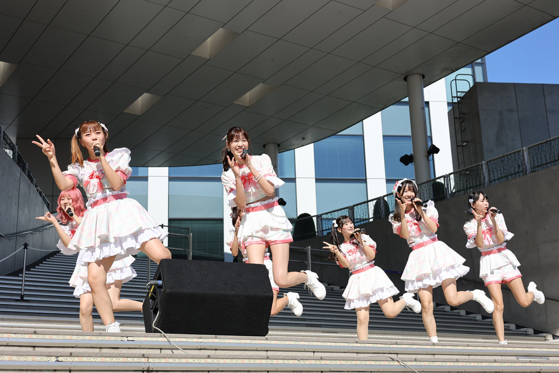 純情のアフィリア＜合同リリースイベント＞ダイバーシティ東京プラザ 2F フェスティバル広場（2022年9月10日）