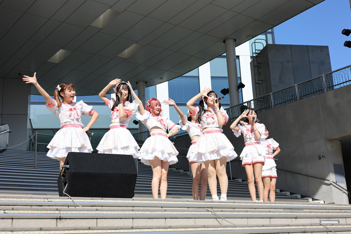 純情のアフィリア＜合同リリースイベント＞ダイバーシティ東京プラザ 2F フェスティバル広場（2022年9月10日）