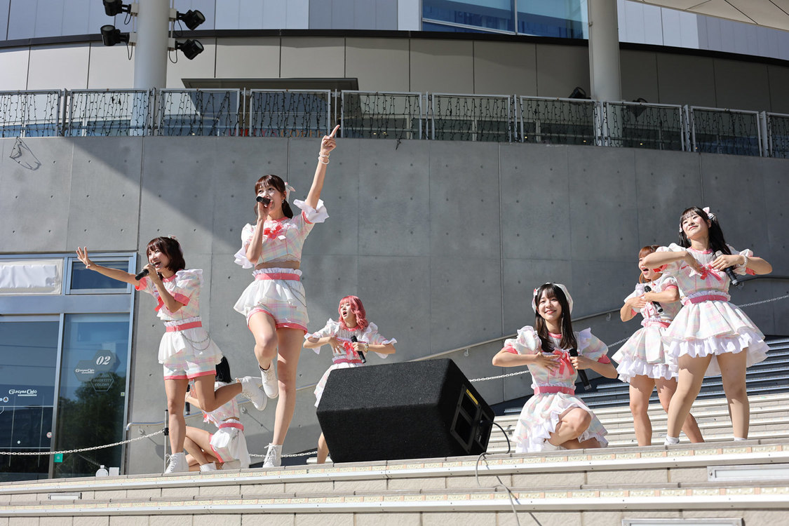 純情のアフィリア＜合同リリースイベント＞ダイバーシティ東京プラザ 2F フェスティバル広場（2022年9月10日）