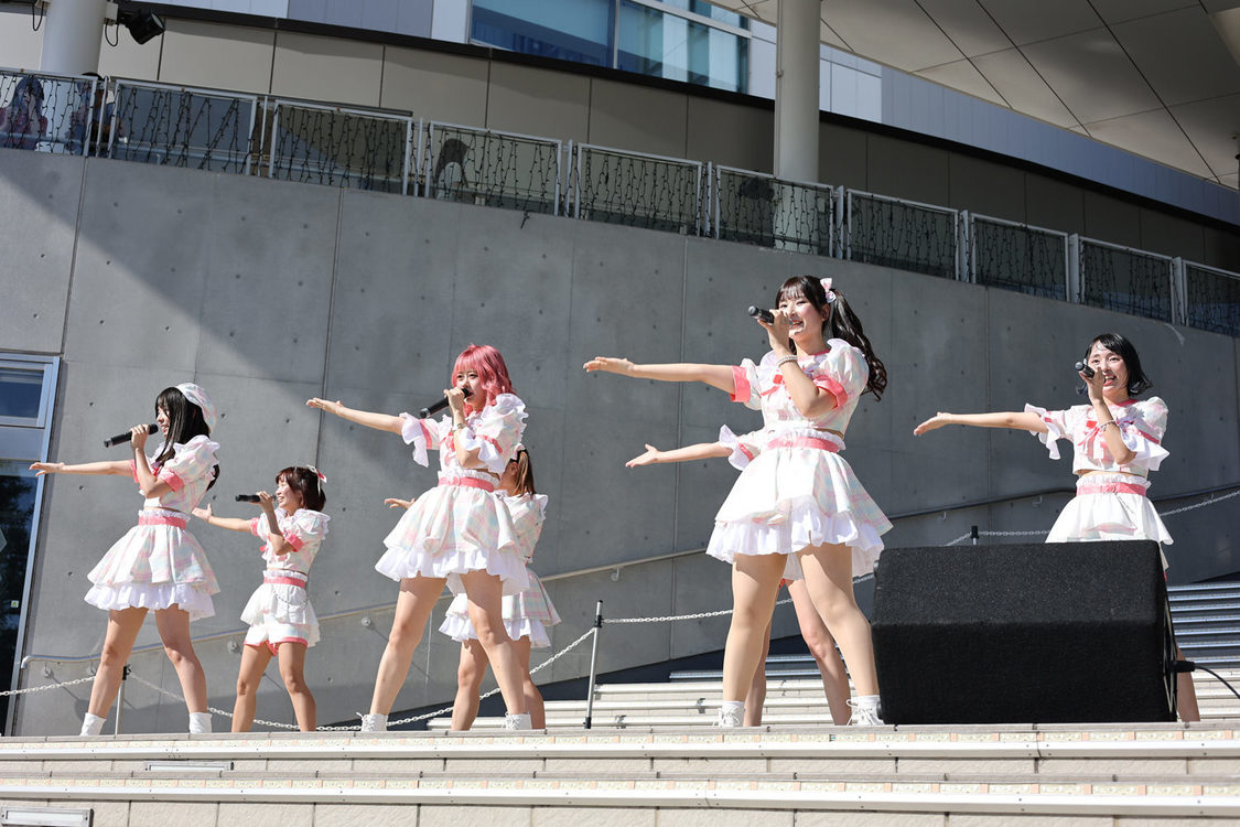 純情のアフィリア＆イケてるハーツ＜合同リリースイベント＞ダイバーシティ東京プラザ 2F フェスティバル広場（2022年9月10日）