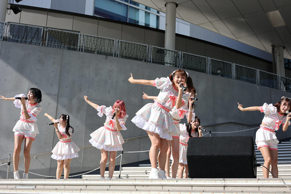 純情のアフィリア＜合同リリースイベント＞ダイバーシティ東京プラザ 2F フェスティバル広場（2022年9月10日）