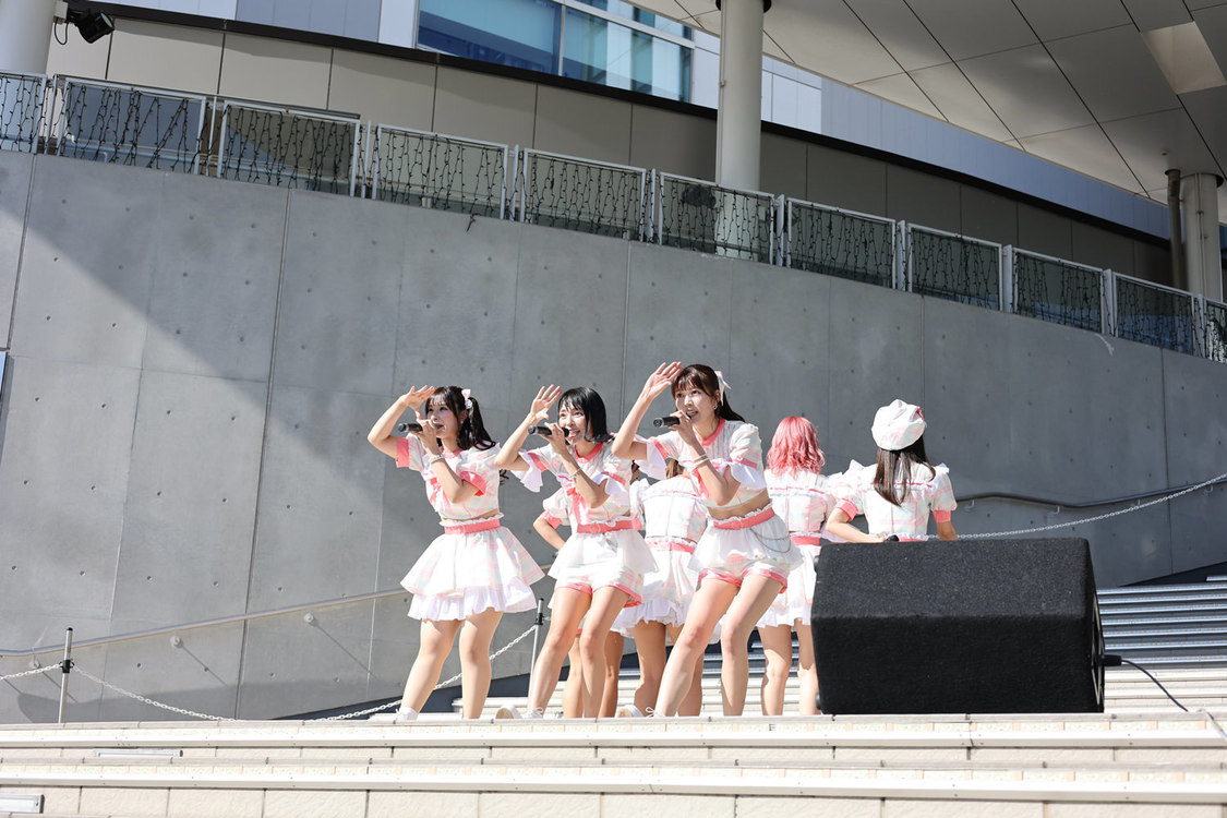 純情のアフィリア＜合同リリースイベント＞ダイバーシティ東京プラザ 2F フェスティバル広場（2022年9月10日）