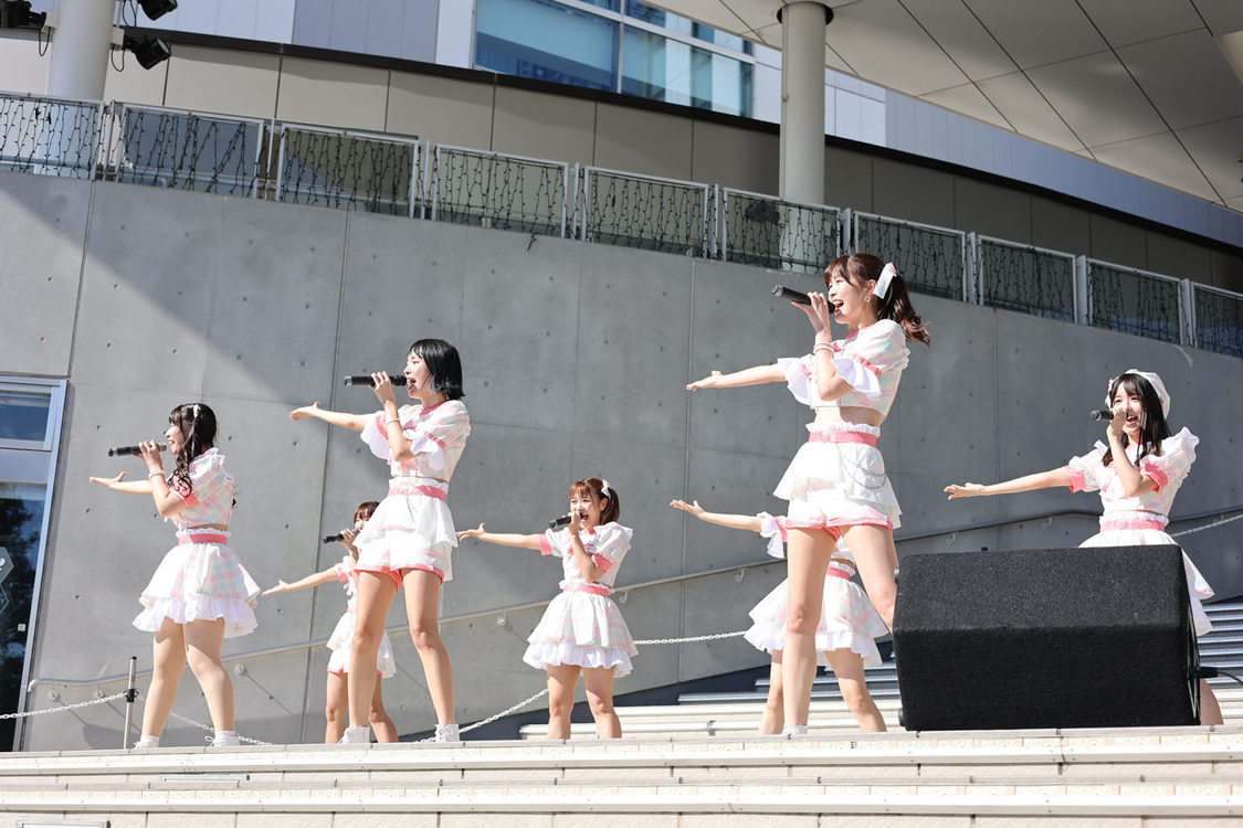 純情のアフィリア＜合同リリースイベント＞ダイバーシティ東京プラザ 2F フェスティバル広場（2022年9月10日）