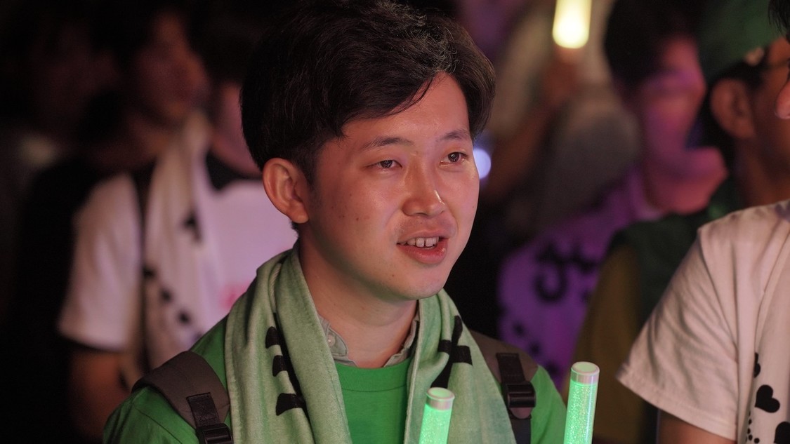 白井役：村田優斗（©平尾アウリ・徳間書店／「推しが武道館いってくれたら死ぬ」製作委員会・ABC）