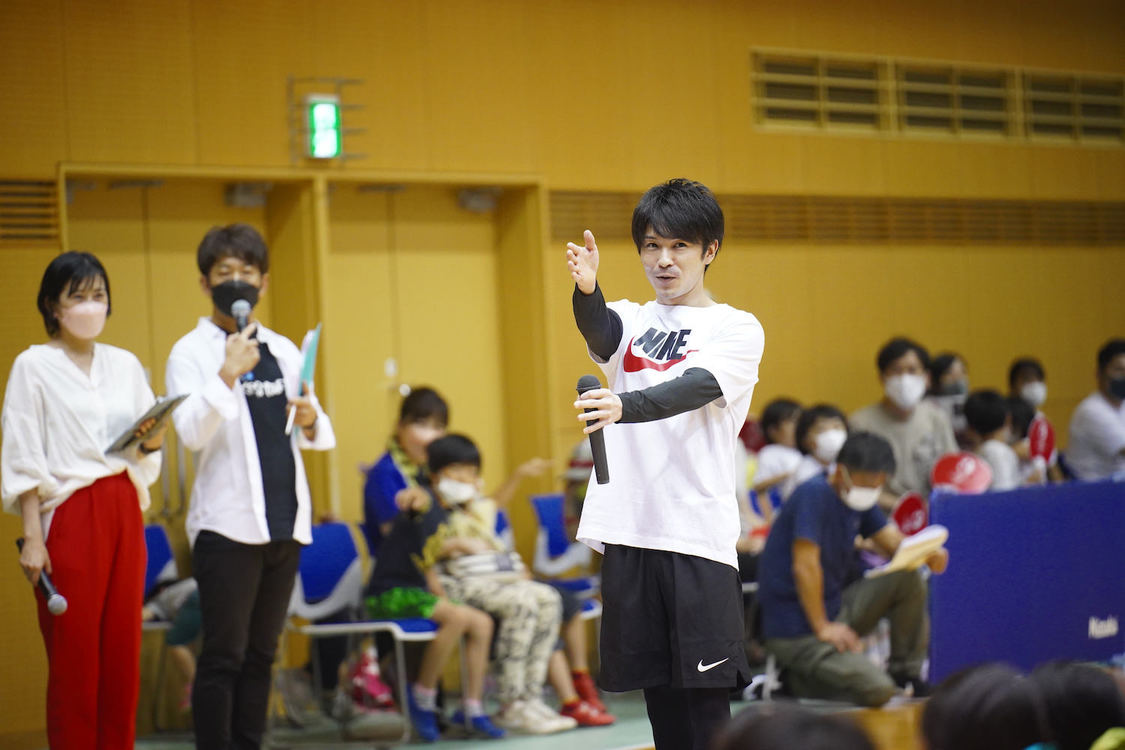 ＜内村航平スペシャル体操 イベント in 諫早＞諫早市中央体育館（2022年9月23日）