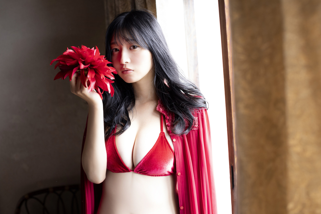 我妻ゆりか『グラビアザテレビジョン』アザーカット（撮影：田畑竜三郎）